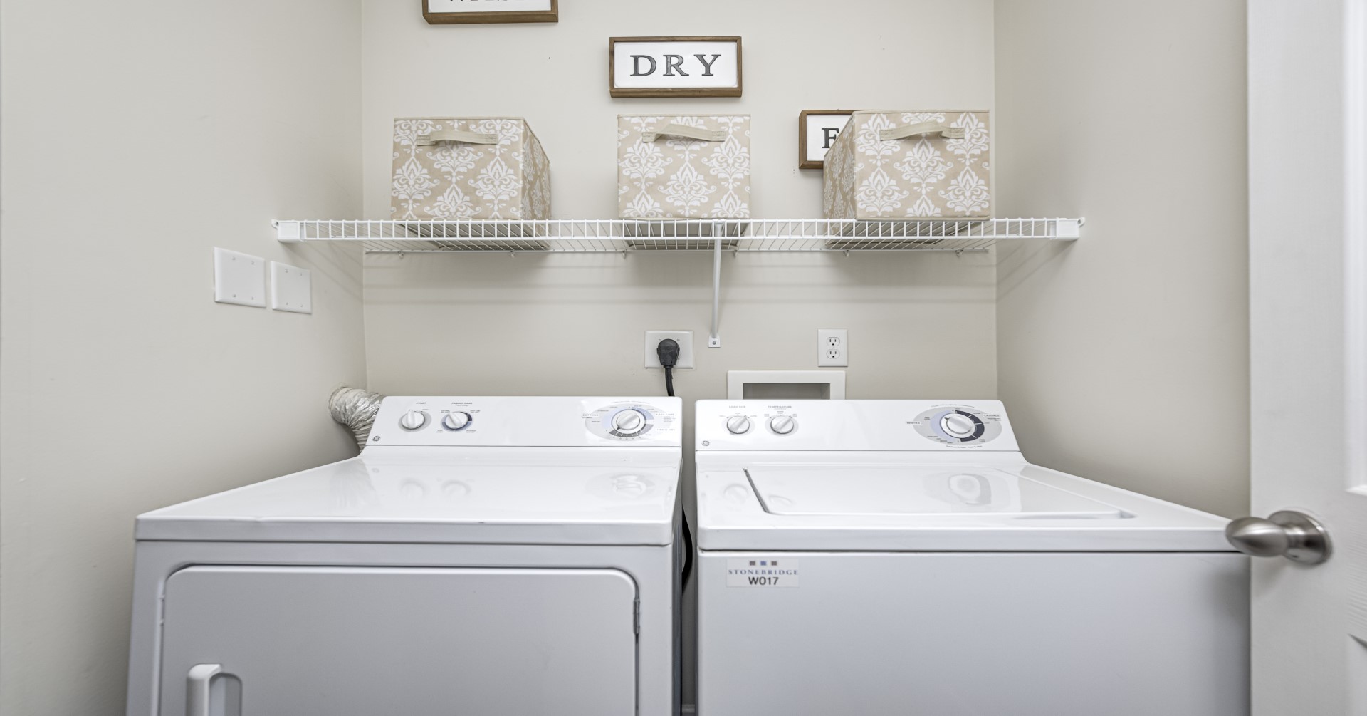 Stonebridge Washer and Dryer